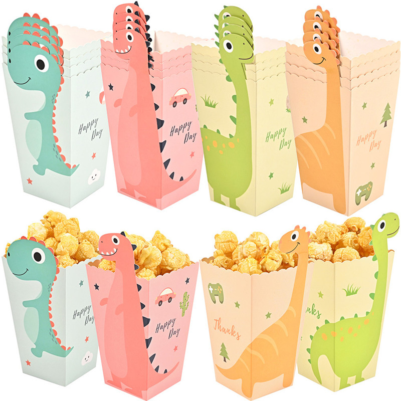 Science Of Happiness - 4 stuks Cartoon Dinosaurus Dozen Dinosaurus
