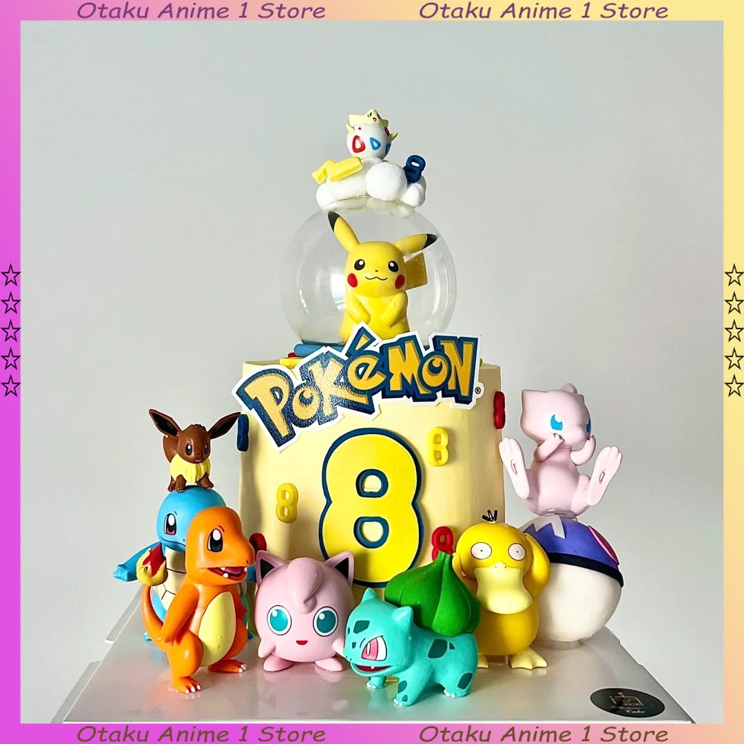 Science Of Happiness - 13 STKS/SET Pikachu Cake Topper Decoratie