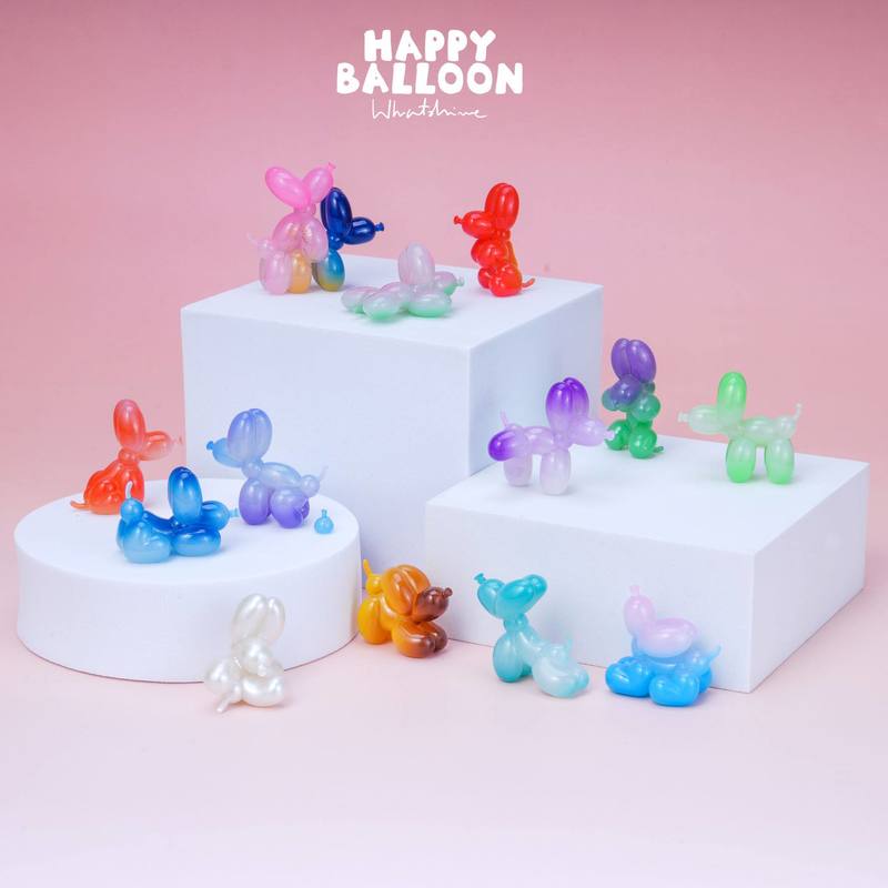 Science Of Happiness - Echte Moedouble Happy Balloon Dog V2