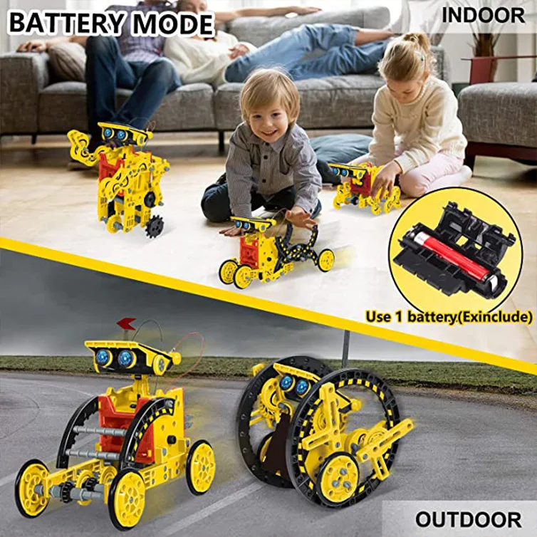 12-in-1 wetenschapsexperiment  - Science Project Robot recensie en prijs