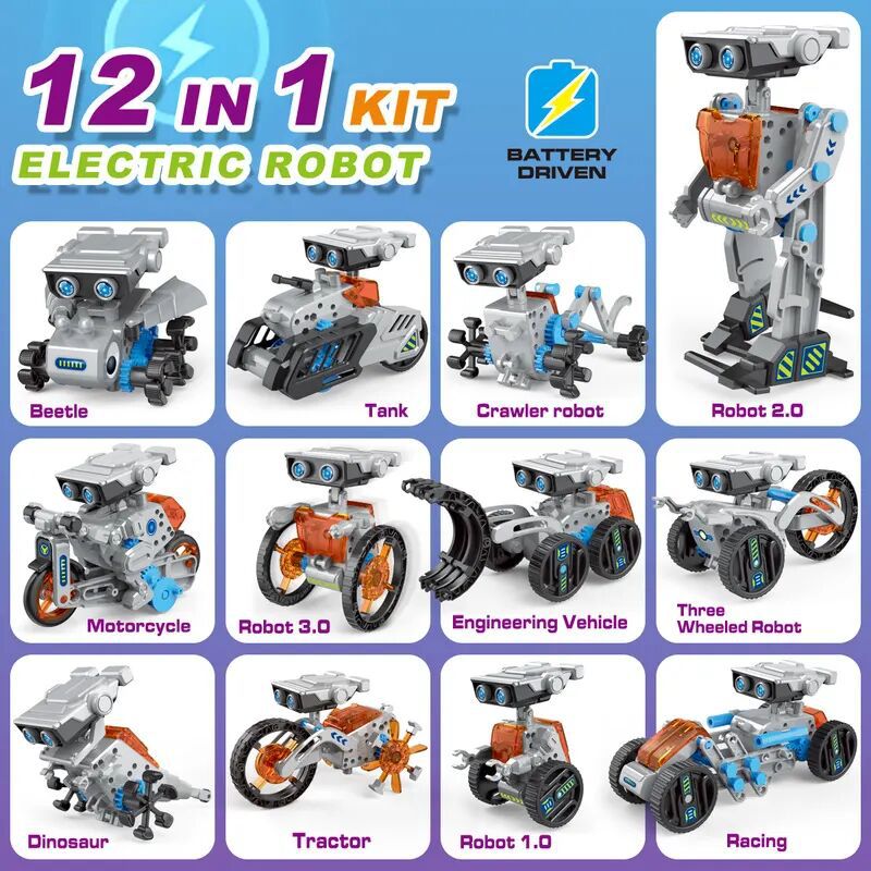 12-in-1 wetenschapsexperiment  - Science Robotics recensie en prijs