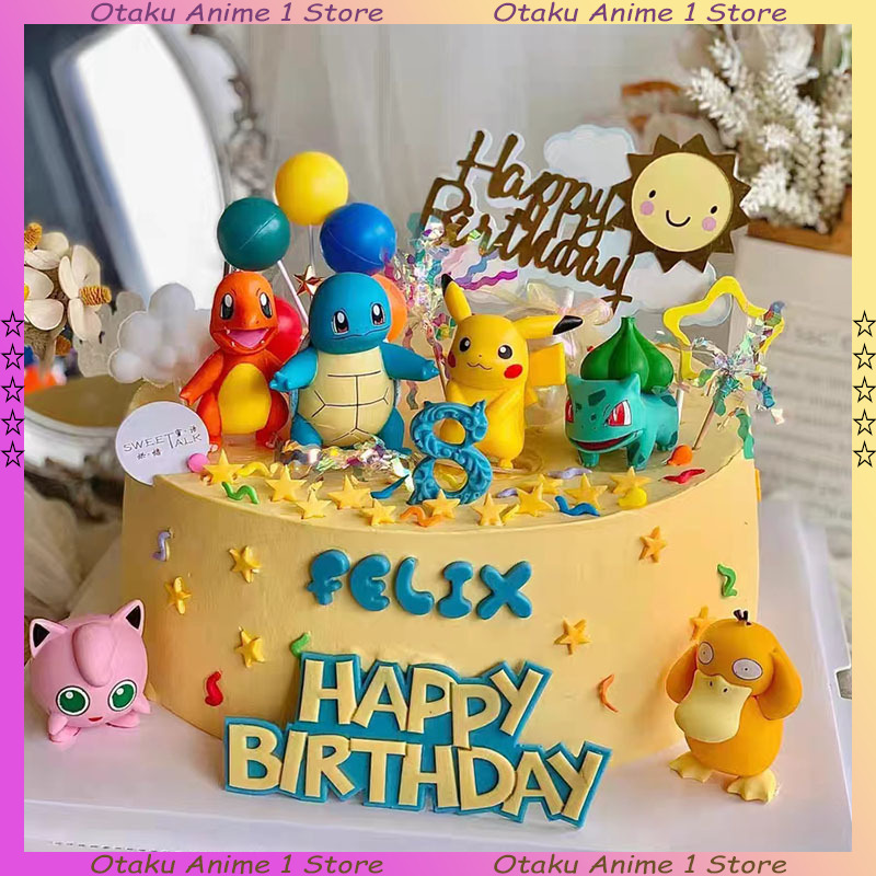 13 STKS/SET Pikachu Cake Toppe - Science Of Happiness recensie en prijs