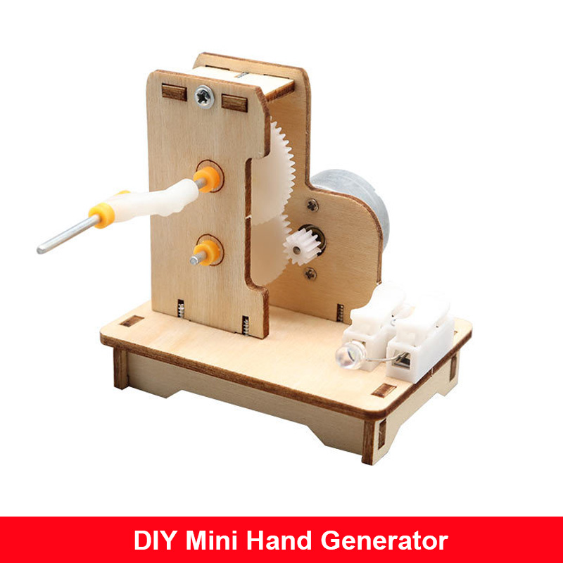 DIY Mini Handgenerator DIY Sci - Science Project Kit recensie en prijs