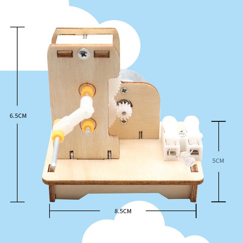 DIY Mini Handgenerator DIY Sci - Science Project Kit recensie en prijs