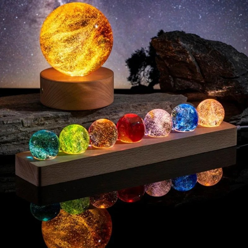 4/6/8cm Fantasie Kleurrijke Gl - Solar System Orrery recensie en prijs