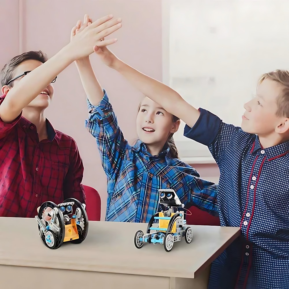Zonne-robot bouwstenen 12 in 1 - Science Robotics recensie en prijs