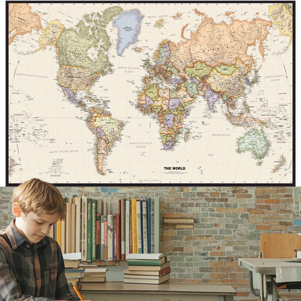 127x81 cm/50x32 inch Vintage W - Star Map Poster recensie en prijs