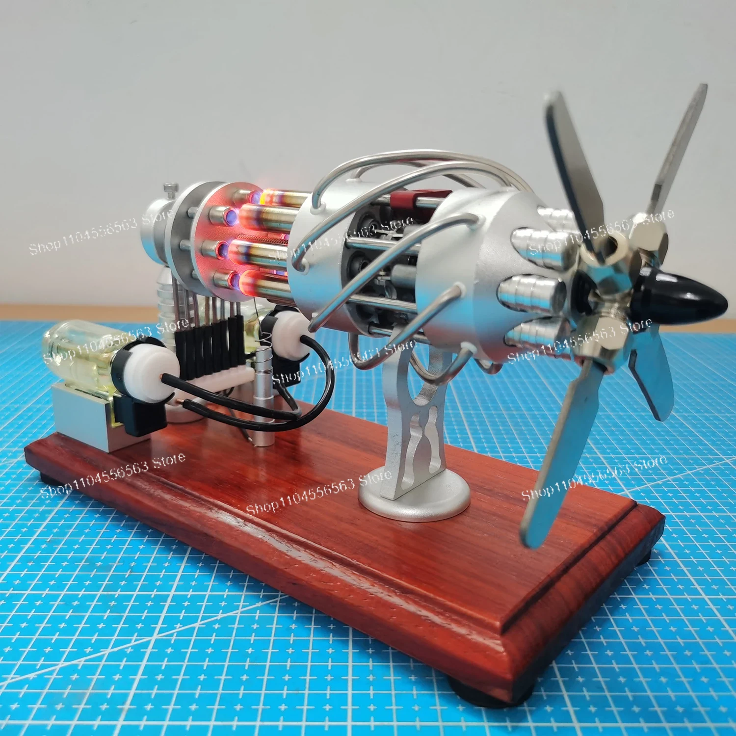 Hetelucht 16-cilinder Stirling - Science Toy recensie en prijs