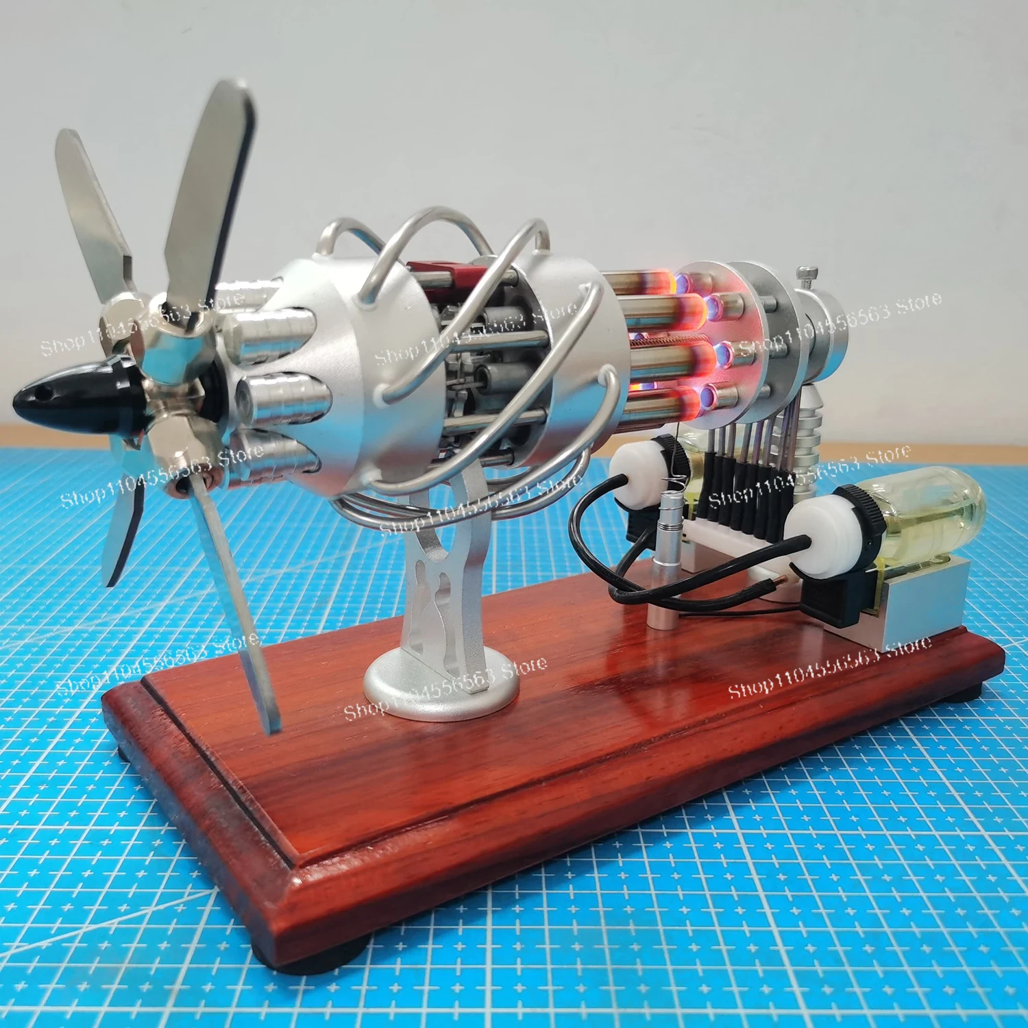 Hetelucht 16-cilinder Stirling - Science Toy recensie en prijs