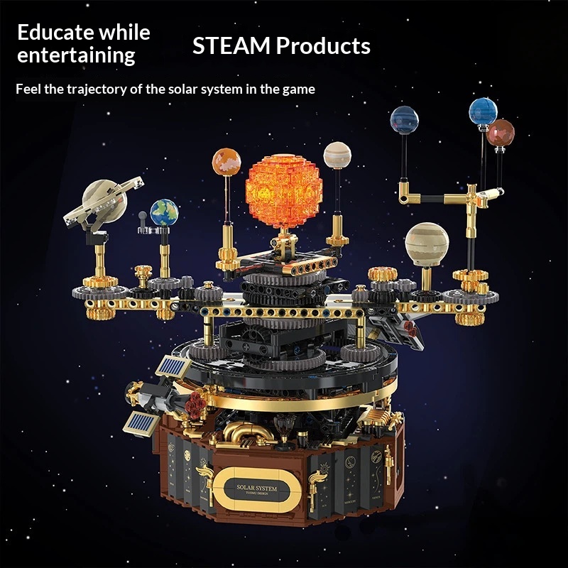 Tuomu T2004 Elektrisch Zonnesy - Solar System Orrery recensie en prijs