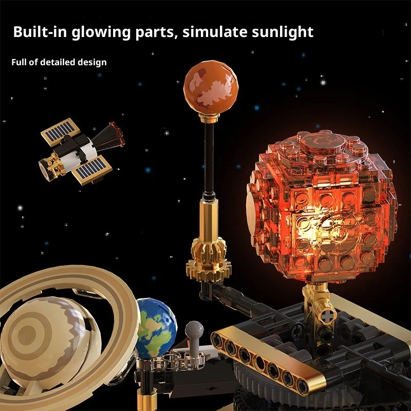 Tuomu T2004 Elektrisch Zonnesy - Solar System Orrery recensie en prijs