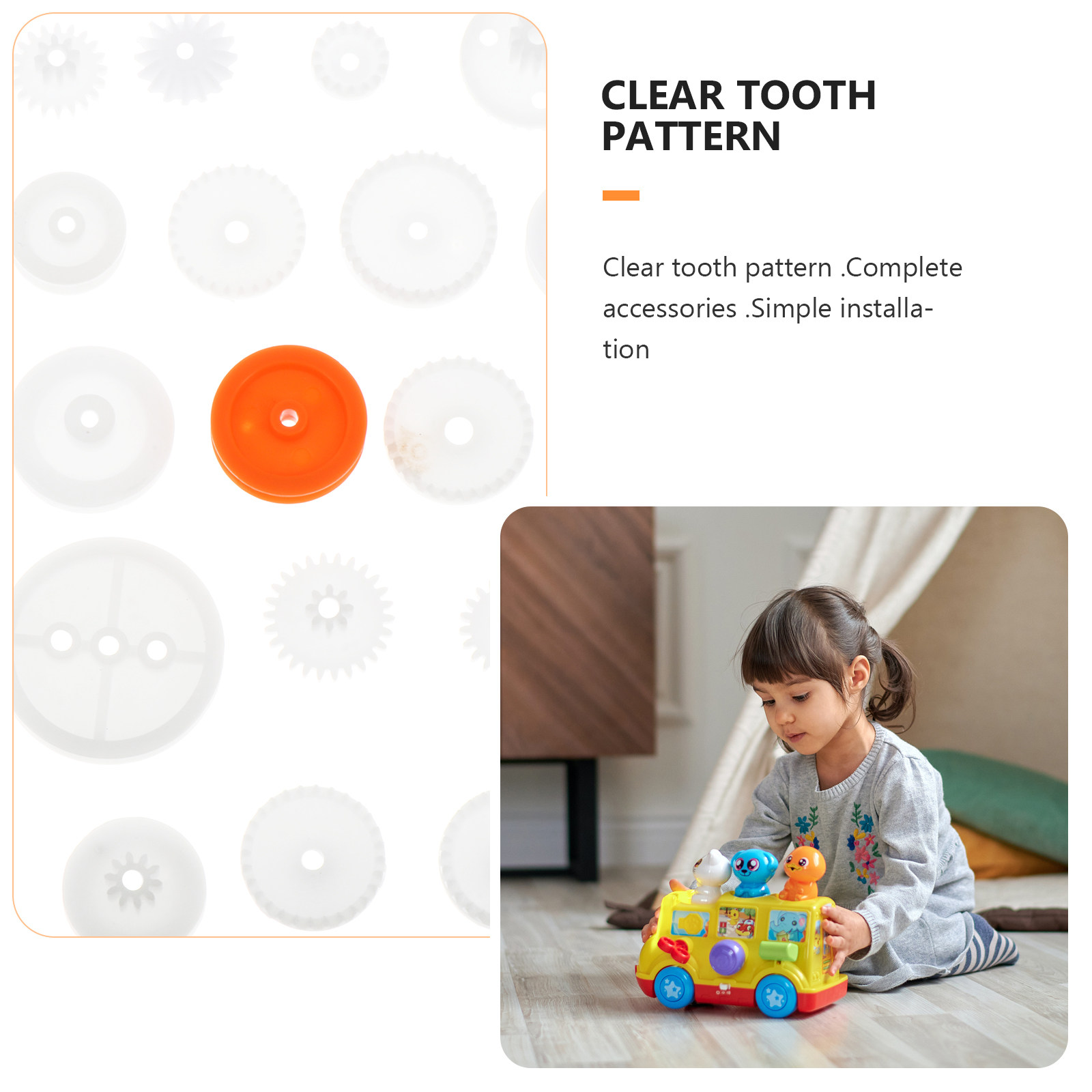 64-delige premium plastic tand - Science Project Robot recensie en prijs