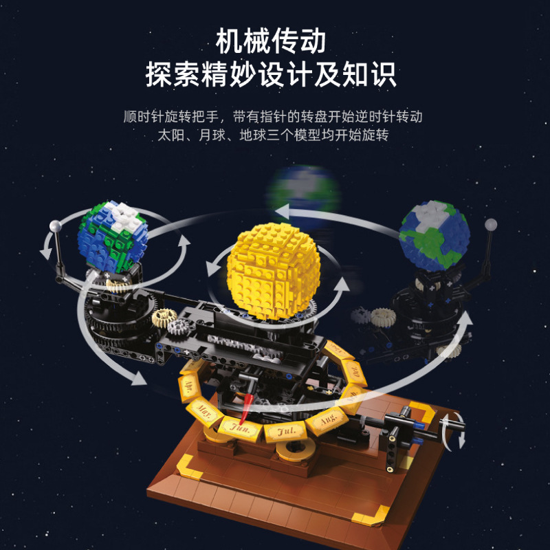 Aarde, Maan en Zon Orrery Mode - Solar System Orrery recensie en prijs