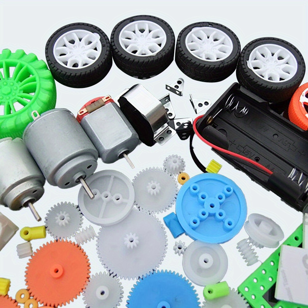 112 stks DC Motor Kit Elektris - Science Project Kit recensie en prijs