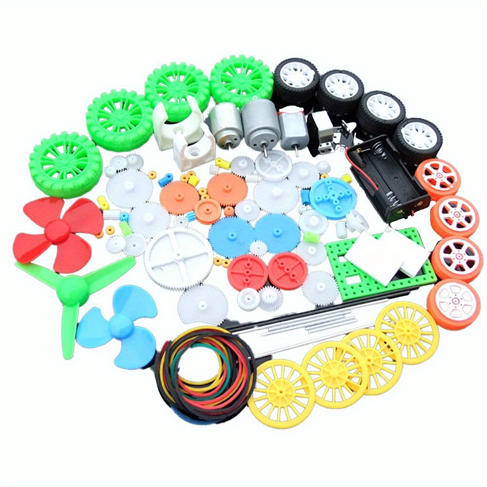 112 stks DC Motor Kit Elektris - Science Project Kit recensie en prijs