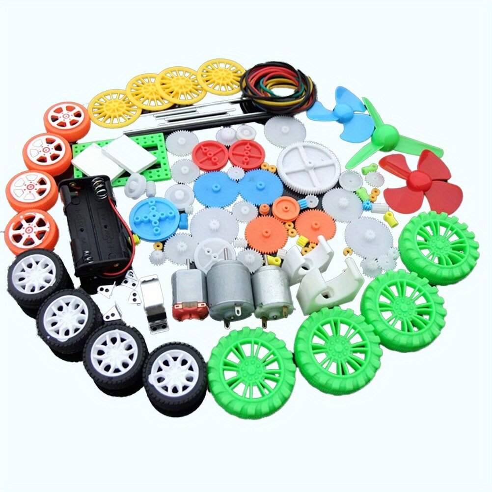 112 stks DC Motor Kit Elektris - Science Project Kit recensie en prijs